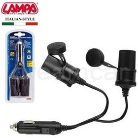 Resim Lampa 2 Çakmak Uzatma Soketi 39056 