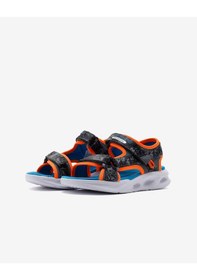 Resim Skechers Sola Glow Sandal - Aquatastic Büyük Erkek Çocuk Gri Işıklı Sandalet 401672l Ccor Gri 