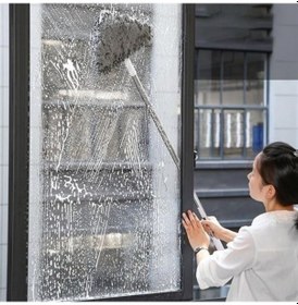 Resim Buffer Teleskopik Saplı 150 Cm Üçgen Temizleyici Mop 