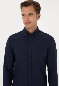 Resim U.s. Polo Assn. Nova025k Lacivert Erkek Gömlek 2225592 Lacivert 