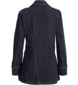 Resim Kadın Kruvaze Denim Ceket - M 