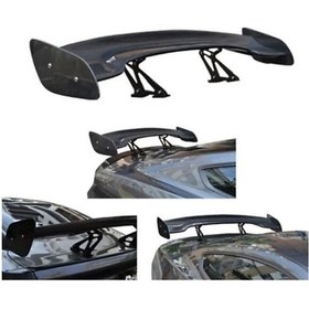 Resim Dtm Bagaj Üstü Spoiler Pianoblack Metal Ayaklı Üniversal Tüm Sedan Modeller 