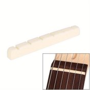 Resim Elektro Gitar İnek Kemik Köprü Eyer Somunu 42MM Fender Strat Tele ST TL için 