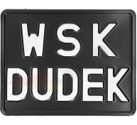 Resim WSK DUDEK siyah plaka - 671269 