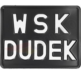 Resim WSK DUDEK siyah plaka - 671269 