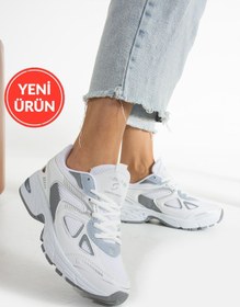 Resim Devida Beyaz Kadın Günlük Sneaker Spor Ayakkabı 