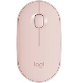 Resim Logitech Pebble M350 Dizüstü Tablet Fare Kablosuz Bluetooth Fare Hafif Ve İnce Pink M221 