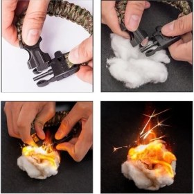 Resim Çok Amaçlı Hayatta Kalma Bilekliği 