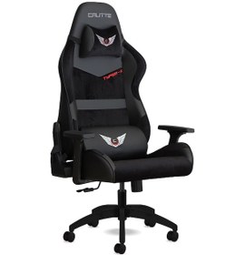 Resim Calitte Typer-X Tp Profesyonel Kumaş Oyuncu Koltuğu Siyah 