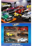Resim Hot Wheels Silver Series Efsane Temalı 6lı Metal Araba Seti Jby78 Çok Renkli 