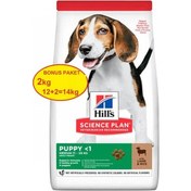 Resim Hill's Kuzu Etli Pirinçli Yavru Köpek Maması 12 KG + 2 KG 