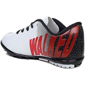 Resim Celira Wlk Beyaz Siyah Halı Saha Erkek Çocuk Futbol Ayakkabı Siyah 