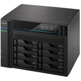 Resim Asustor Lockerstor 8 AS6508T 8 GB 8 Yuvalı NAS Depolama Ünitesi 