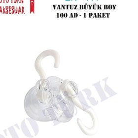 Resim Büyük Küçük Vantuz Vakum Vantuzlu Askı Öpücük Askı 100 Adet 