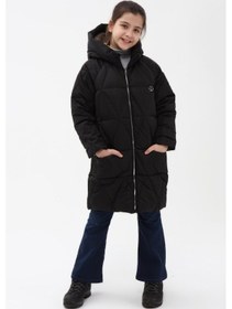 Resim Benitto Kids Kız Çocuk Kaban 22bnt51251-Siyah 