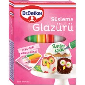 Resim Dr. Oetker Dekor Süsleme Glazürü 76 G 