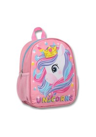 Resim Cennec Pembe Unicorn Kız Çocuk Anaokulu Çantası 
