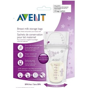 Resim Philips Avent Anne Sütü Saklama Poşetleri 25x180m 