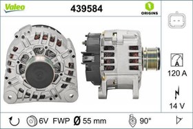 Resim VALEO 439584 | Alternatör Kmp Clo-Kng-Log 1.5 DCI 125Ah 