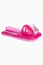 Resim Barbie Çocuklar İçin Şişme Kar Kızağı - Pembe 