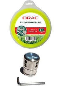 Resim Escpowertools Tırpan Örümcek Başlık Ve Orac Altı Köşe Tırpan Misinası 
