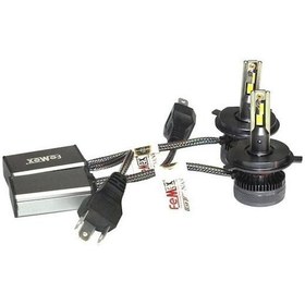 Resim Ford Transit Mk6 2006-2013 Far Ampulü Gt Nano Beyaz H4 Mini Led Xenon Şimşek Etkili 22000 Lümen 