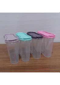 Resim Mcg Plastik Kapaklı Majör Baharatlık Baharat Saklama Kutusu Kabı Çok Renkli 