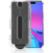 Resim iPhone Uyumlu 12 Kolay Uygulama Aparatlı 5d Magic Privacy Hayalet Cam Ekran Koruyucu 