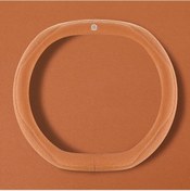 Resim Honeybeeshop D Vitamini Portakal Renk D-şekilli Suede Direksiyon Kılıfı Nefes Alabilir Kaymaz Ter Emici 4 Mevsim Turuncu D Vitamini 