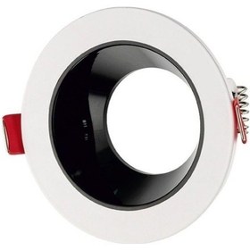 Resim Cata Ct-5044 Jaguar Yuvarlak Spot ( Beyaz-Siyah ) 