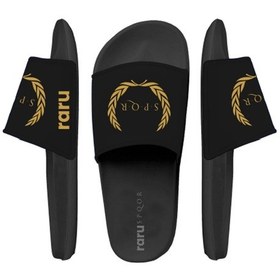 Resim Spqr Terlik Roman Siyah Siyah 