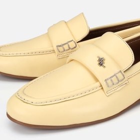 Resim HOTİÇ Kadın Deri Siyah Yumuşak Dokulu Klasik Loafer 