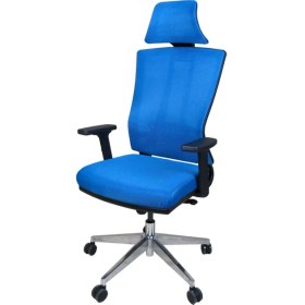 Resim Uzay Ofis Air-X Müdür Koltuğu - Ayarlı Kolçak - Mavi 