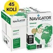 Resim Navigator A4 Fotokopi Kağıdı 80 g/m² 500 Yaprak x 225 Paket (45 Koli - 1 Palet) 