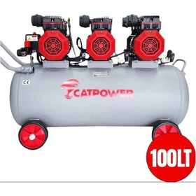 Resim Catpower Cat1103 Sessiz & Yağsız Kompresör 4hp 100lt 