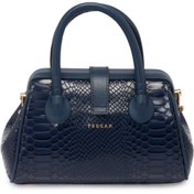 Resim Lacivert Deri Kadın El Çantası - S25Y1BC80442-D6J 