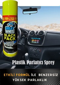 Resim Oto Plastik Yenileyici Parlatıcı Tampon Parlatıcı Sprey Torpido P 