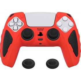 Resim comse Playstation 5 Ps5 Joystick Kol Silikon Kılıf Analog Koruyucu Set 