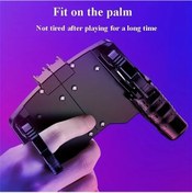 Resim Oldfriend Portable Wireless Gamepad Yan Çentik Tasarım Pubg Ve Nişancı Oyunları İçin Ergonomik 