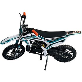 Resim Enbest A02 Mini Cross Çocuk Motosikleti (Pocket Bike) Turkuaz 