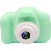 Resim Samdoo Çocuklar İçin Dijital Fotoğraf Makinesi - Mini Oyuncaq, Yüksek Kaliteli Görüntü, Yeşil Renk 