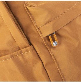 Resim Nas Bag Unisex Sırt Ve El Çantası Büyük Boy Su Geçirmez Sırt Çantası 29x40 Cm Hardal 