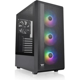 Resim S200 Tg 650W 80PLUS Argb 4X120MM Fanlı Midt Atx Siyah Kasa (Siyah) 
