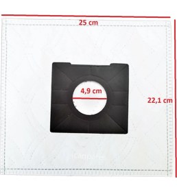 Resim İcanpares Fakir uyumlu Emotion 2400 Carbon fvc 2000 Red Vac Viper cl 220 Elektrikli süpürge Toz Torba 20 Adet 