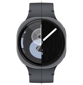 Resim Samsung Galaxy Watch 8 44mm Uyumlu 3 Adet Şeffaf Ekran Koruyucu Nano Jelatin 