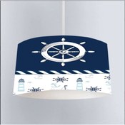 Resim EVSEHOMES Denizci Çapa 5 Çocuk Avizesi 