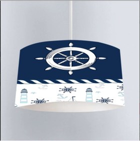 Resim EVSEHOMES Denizci Çapa 5 Çocuk Avizesi 