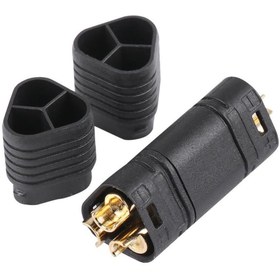 Resim Genel Markalar Mt60 3 Pin Dişi Erkek Konnektör Soket Çift Amass 3.5mm 12awg Rc Esc Motor Drone Lityum Lip 