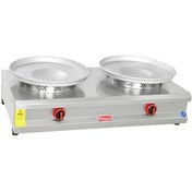 Resim Himaksan Endüstriyel Doğalgazlı Çiftli Set Üstü Tantuni Ocağı-82682 