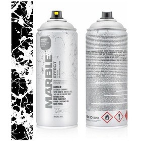 Resim Montana Sprey Mermer Efekti 400 ML White- Beyaz 